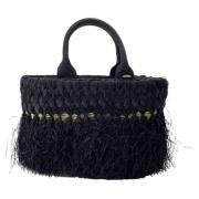 Pre-owned Fabric prada-bags Prada Vintage , Black , Dames