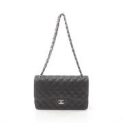 Pre-owned Canvas chanel-bags Chanel Vintage , Black , Dames