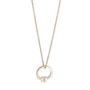 Pre-owned Rose Gold necklaces Tiffany & Co. Pre-owned , Gray , Dames