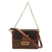 Pre-owned Fabric louis-vuitton-bags Louis Vuitton Vintage , Brown , Da...