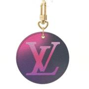 Pre-owned Fabric key-holders Louis Vuitton Vintage , Purple , Dames