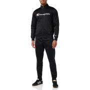 Legacy Tracksuitspolywarpknit Full Zip Sport Set Champion , Black , He...