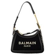 Canvas shoulder-bags Balmain , Black , Dames