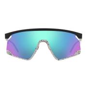 Moderne Rechthoekige Zonnebril Oakley , Black , Heren