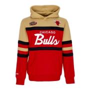 Chicago Bulls NBA Head Coach Hoodie Mitchell & Ness , Multicolor , Her...