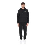 Sportkledingset met hoodie en broek Puma , Black , Heren