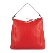 Pre-owned Leather handbags Gucci Vintage , Red , Dames