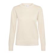 Glitterende Pullover Sweater met Glitterdetails Saint Tropez , Beige ,...