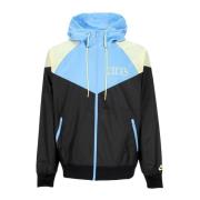 Windrunner Windbreaker Jack Zwart/Blauw/Citroen Nike , Multicolor , He...