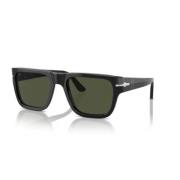 Tijdloze Stijl Zonnebrillen Collectie Persol , Black , Unisex