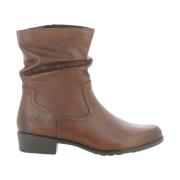 Cognac Chelsea Boots voor vrouwen Remonte , Brown , Dames