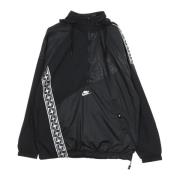 Windjack Anorak Zeil/Wit/Zwart Nike , Black , Heren