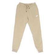 Essential Fleece Trainingsbroek Nike , Beige , Dames