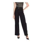 Jeans met decoratieve knopen Silvian Heach , Black , Dames