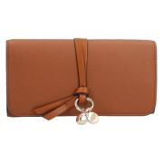 Leather wallets Chloé , Brown , Dames