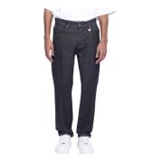 Jeans straight leg John Richmond , Black , Heren