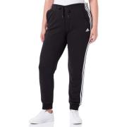 Zwarte Slim Tapered Cuffed Trainingsbroek Adidas , Black , Dames