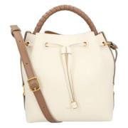 Leather handbags Chloé , White , Dames