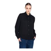 Overhemd met strik Silvian Heach , Black , Dames