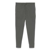 Grijze Wollen Blend Pakbroek Incotex , Gray , Heren