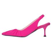 Met hak Fuchsia N21 , Pink , Dames