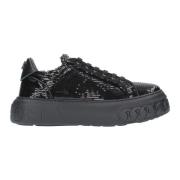 Sneakers Zwart Casadei , Black , Dames