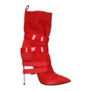 Laarzen Rood Casadei , Red , Dames