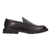 Platte schoenen Zwart Tricker's , Black , Heren