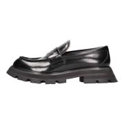 Platte schoenen Zwart Alexander McQueen , Black , Heren