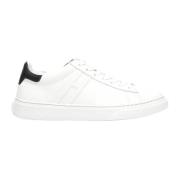 Witte Leren Sneakers Stijlvol Ontwerp Hogan , White , Heren