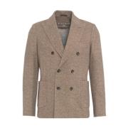 Bruine Blazer Modern Ontwerp Verhoog Stijl Circolo 1901 , Brown , Here...