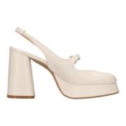 Festa Milano With Heel Cream Roberto Festa , Beige , Dames