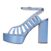 Sandalen Clear Blue Anna F. , Blue , Dames