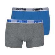 Blauwe Boxershorts Puma , Blue , Heren