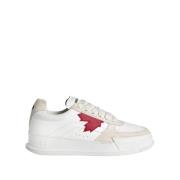 Stijlvolle Sneakers voor Mannen en Vrouwen Dsquared2 , White , Heren