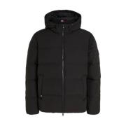 Waterdichte Donsjas voor Mannen Tommy Hilfiger , Black , Heren