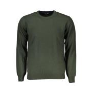 Groene Designer Pullover met Ronde Hals Harmont & Blaine , Green , Her...