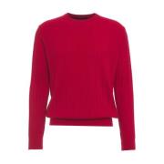 Rode Gebreide Kleding Aw24 voor Mannen Daniele Fiesoli , Red , Heren