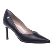 Court shoes in black nappa Baldinini , Black , Dames