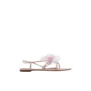 Sandalen met bloemenmotief Nensi Dojaka , Pink , Dames