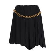 Geplooide rok met ketting Balenciaga , Black , Dames