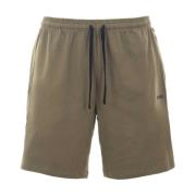 Stretch katoenen casual shorts Hugo Boss , Beige , Heren