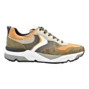 Geknoopte Taupe Oranje Schoenen voor Heren Voile Blanche , Green , Her...