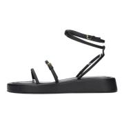 Sandalen Zwart Sportmax , Black , Dames