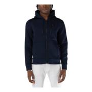 Stijlvolle Zip-Up Sweater Blauer , Blue , Heren