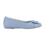 Lichtblauwe Ballerina Schoenen Hogan , Blue , Dames