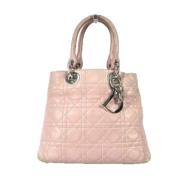 Pre-owned Leather dior-bags Dior Vintage , Pink , Dames