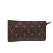 Pre-owned Canvas pouches Louis Vuitton Vintage , Brown , Dames