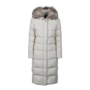 Warme Winter Donsjas Moorer , White , Dames