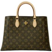 Pre-owned Canvas totes Louis Vuitton Vintage , Brown , Dames